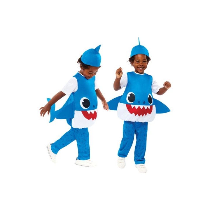 Παιδική Αποκριάτικη Στολή Baby Shark Blue Daddy