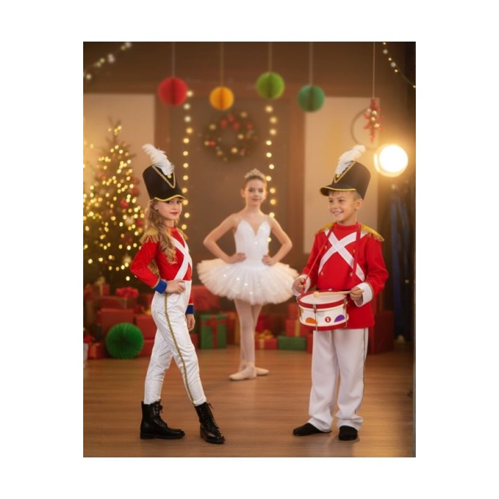 Kids Christmas Toy Soldier Costume | Carnavali.gr