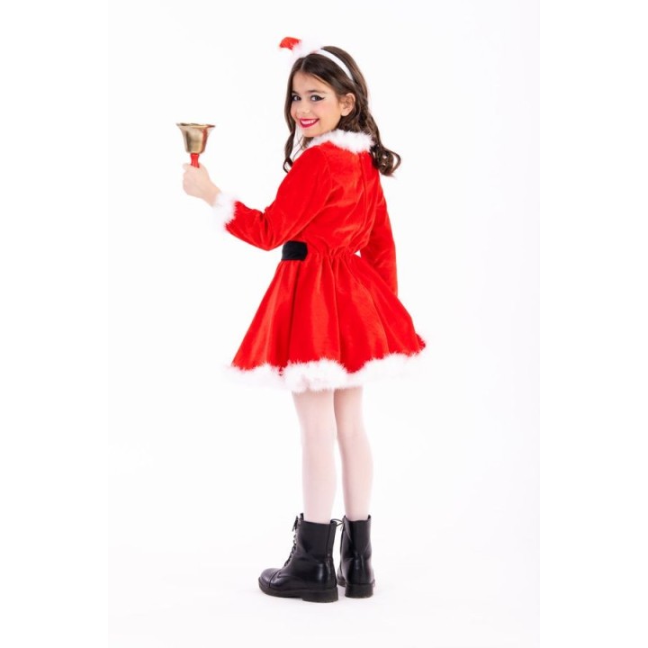 Girls Mrs Claus Christmas Costume | Carnavali.gr