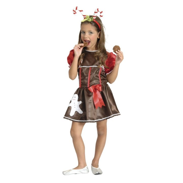 Girls' Christmas Cookie Costume
