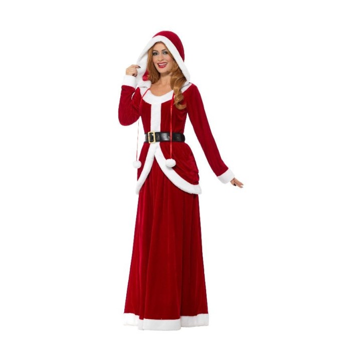 Στολή Mrs Claus Deluxe – Κυρία Άγιου Βασίλη | Carnavali.gr