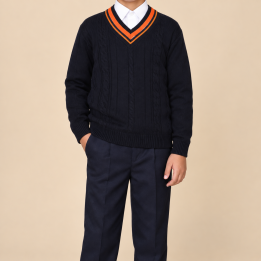 V-Neck Parade Sweater