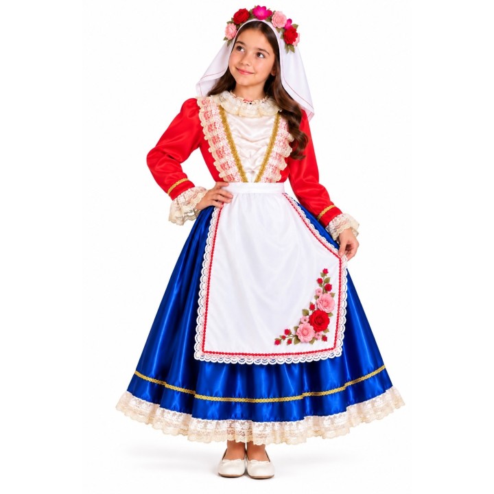 Children’s Traditional Ionian Islands Girl Costume