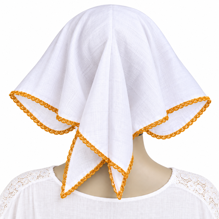 Traditional Cotton Headscarf | Carnavali.gr