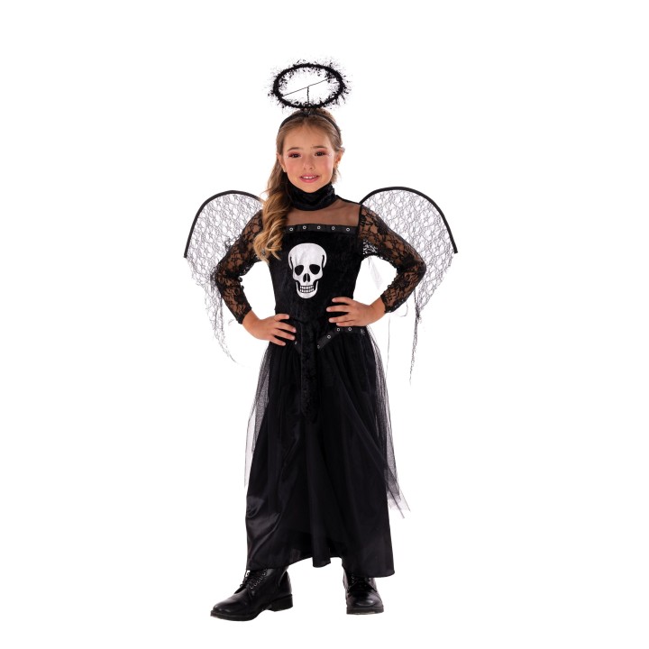 Children's Black Angel Costume