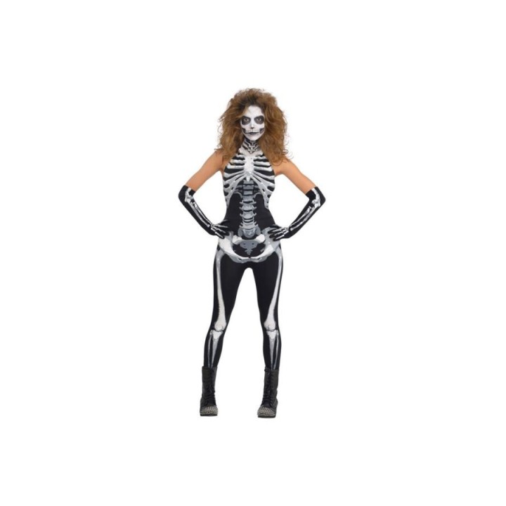 Adult Bone-A-Fied Skeleton Costume | Carnavali.gr