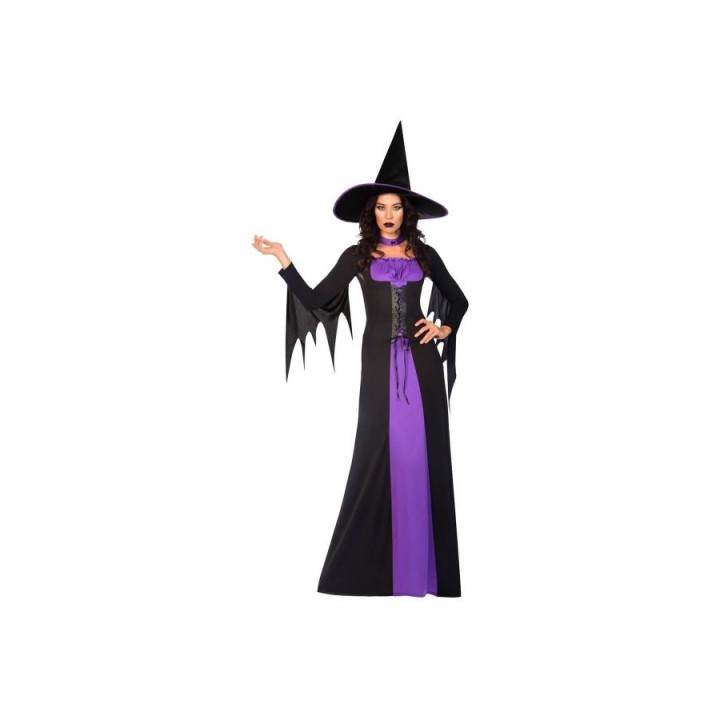 Witch Costume – Black and Purple