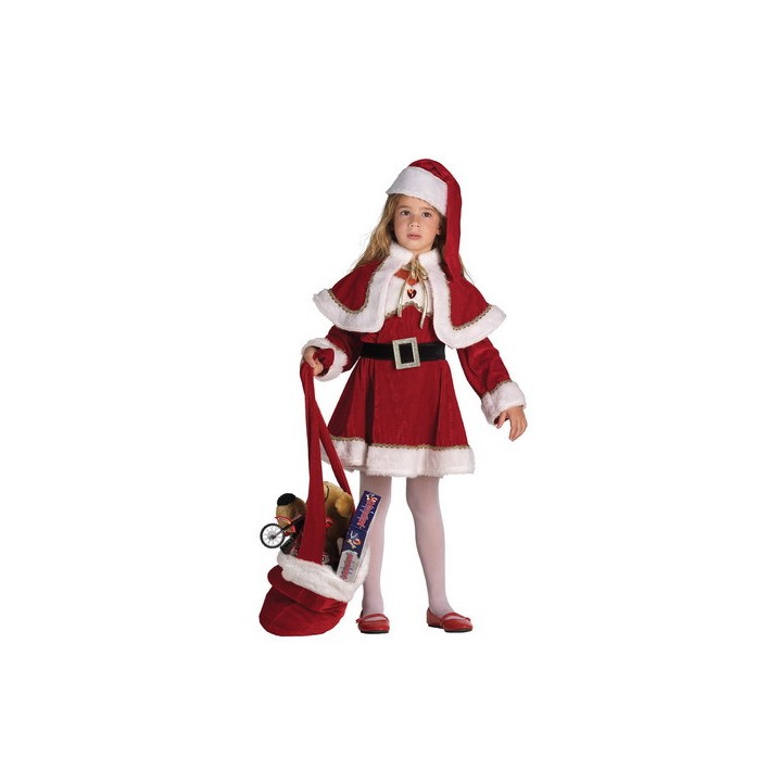 Girls Santa Claus Christmas Costume