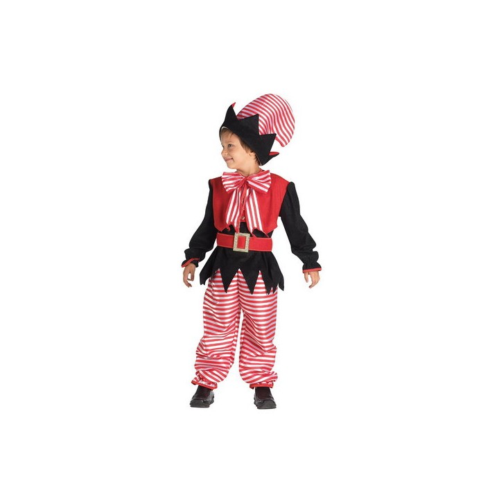 Children's Red Christmas Elf Costume | Carnavali.gr